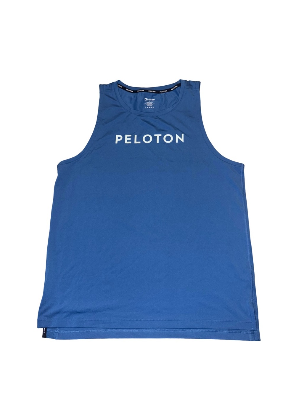 Peloton Men’s Blue Performance Tank Top size medium